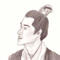 Xiao Jingyan in brown